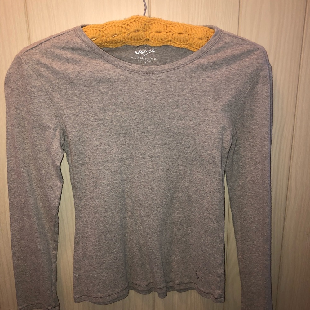 ~Justice gray long sleeve shirt~